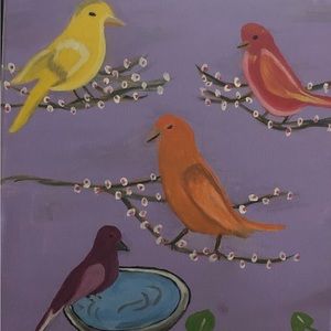 Original acrylic painting.